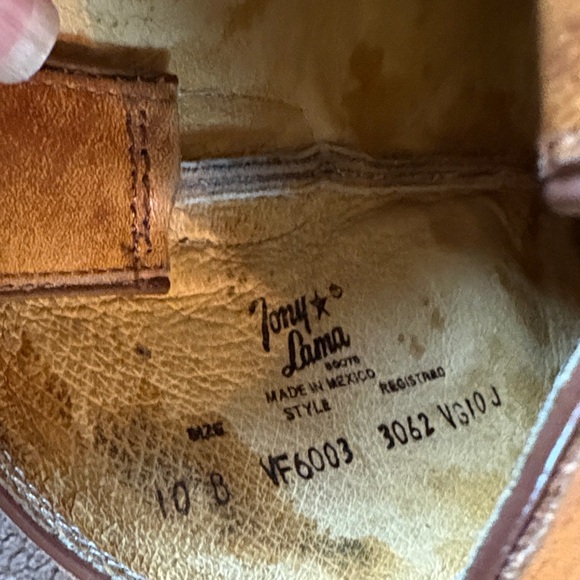 Tony Lama Vintage Cowboy Boots. Woman’s Size 10.  Great Condition. - Picture 7 of 11